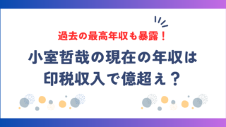 小室哲哉の現在の年収は？印税収入で億超え？過去の最高年収も暴露！