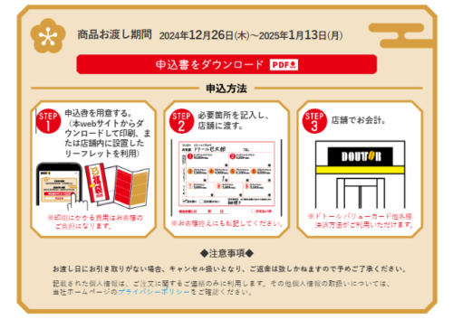 ドトール福袋