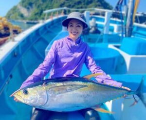 佐藤花音　釣り